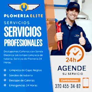 Plomeria Elite 24 Horas.- Servicio Urgente en Bogota-  ⭐ ⭐ ⭐ ⭐ ⭐ 4.8/5